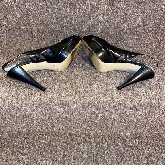 ♠️EUC Marc Fisher Genuine Leather Platform Sandals - Picture 7 of 9